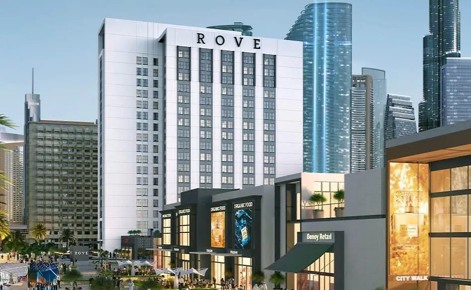 Hotel Rove City Walk Dubaj